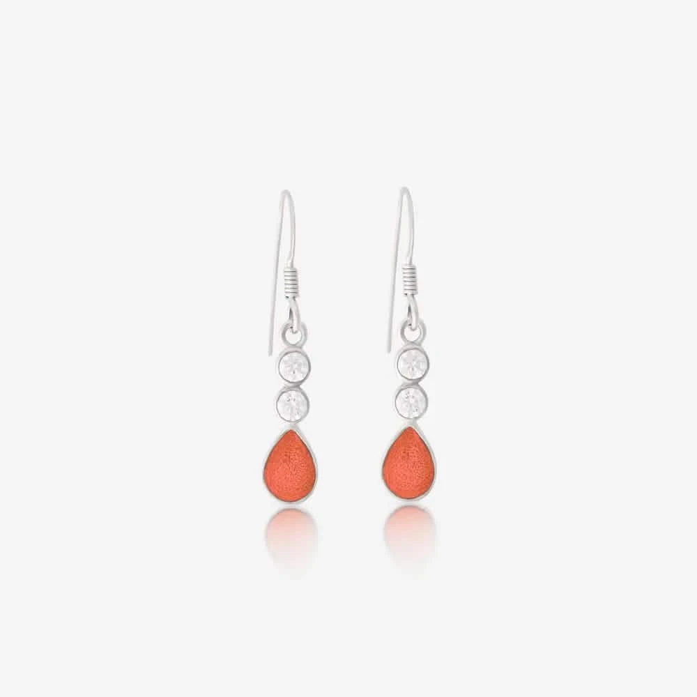 Crystal Ashes Earrings | Ashes Charms | Featherlings UK