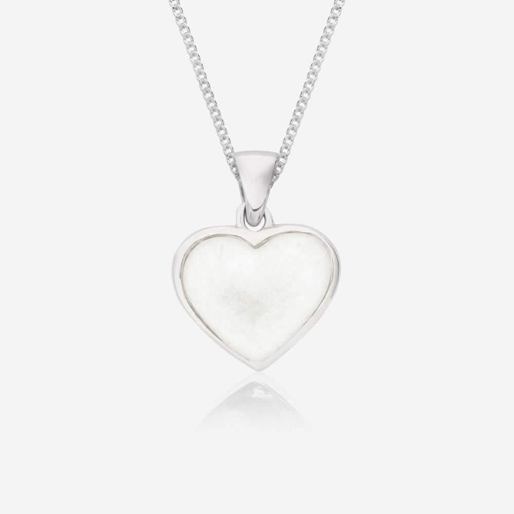 Heart Breast Milk Necklace | Breast Milk Necklace | Featherlings UK