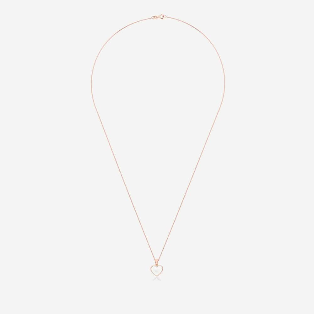 Rose Heart Breast Milk Necklace | Breast Milk Necklace | Featherlings UK