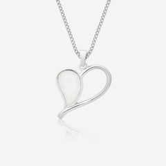 Heart Breast Milk Necklace | Breast Milk Necklace | Featherlings UK