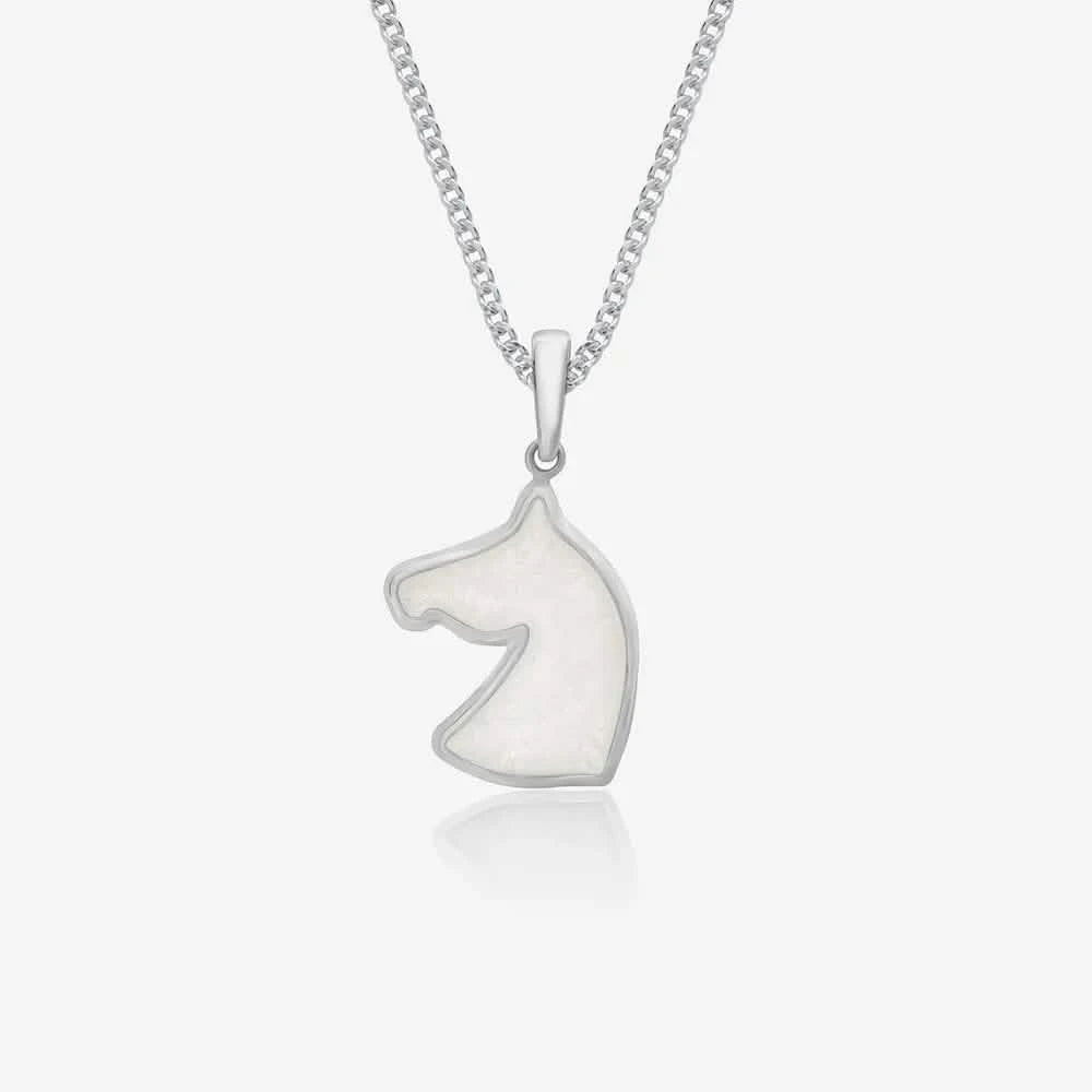 Horse Ashes Necklace | Ashes Pendant | Featherlings UK