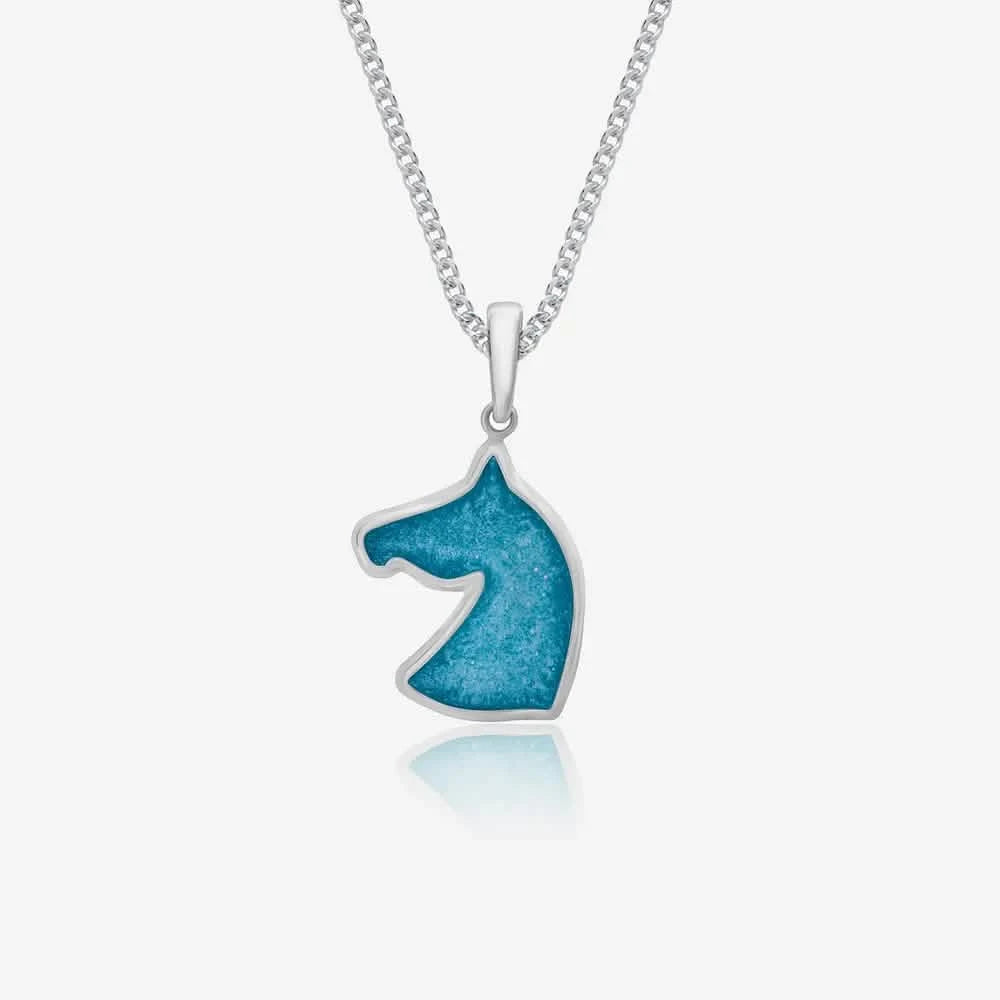 Horse Ashes Necklace | Ashes Pendant | Featherlings UK