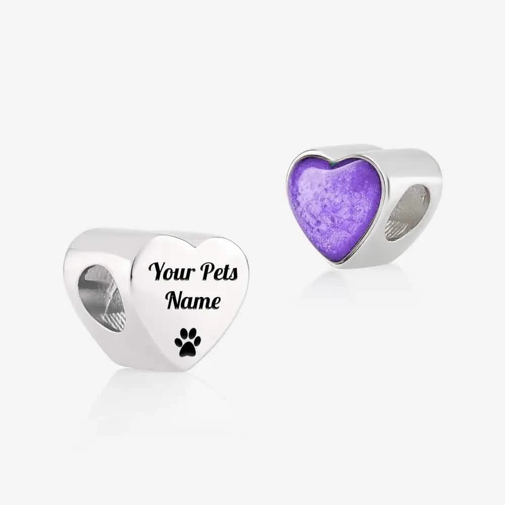 Engraved ashes pet charm | Ashes Charms | Featherlings UK