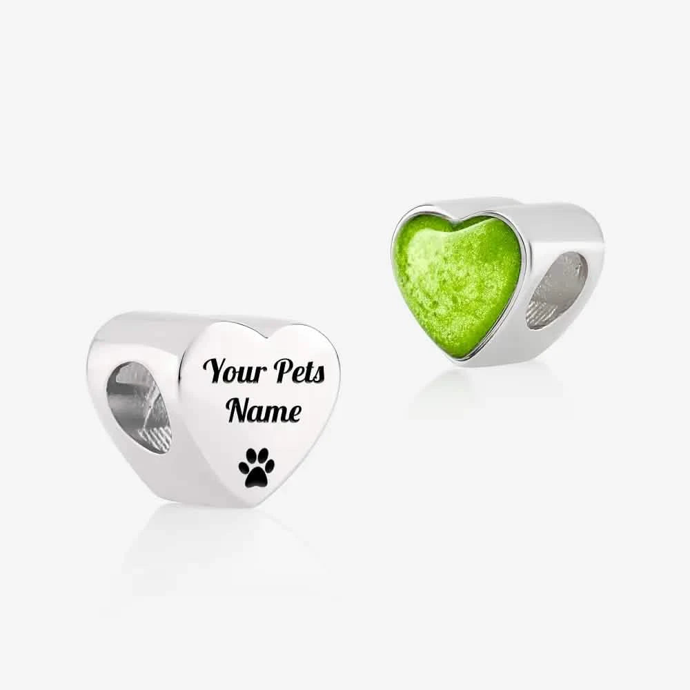 Engraved ashes pet charm | Ashes Charms | Featherlings UK