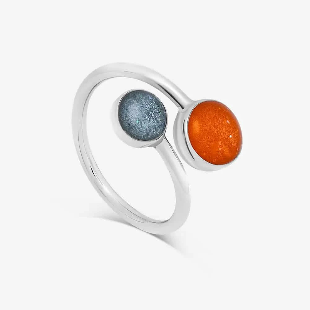 Double Ashes Ring | Ashes Rings | Featherlings UK