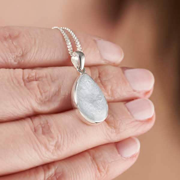 Drop Breast Milk Necklace | Breast Milk Necklace | Featherlings UK