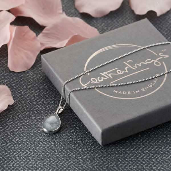 Drop Breast Milk Necklace | Breast Milk Necklace | Featherlings UK