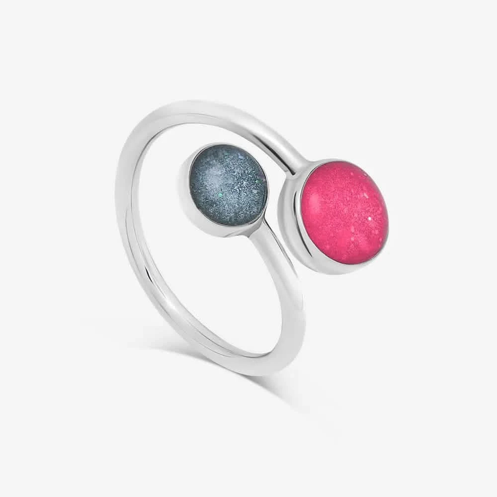Double Ashes Ring | Ashes Rings | Featherlings UK
