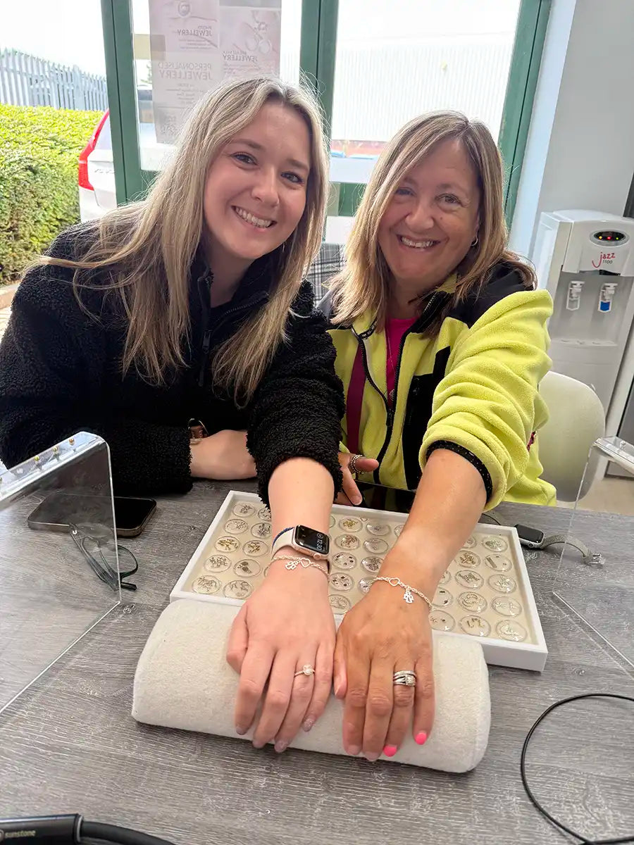 Couples permanent welded jewellery near portsmouth