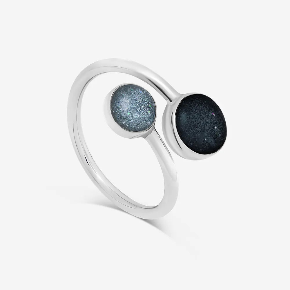 Double Ashes Ring | Ashes Rings | Featherlings UK