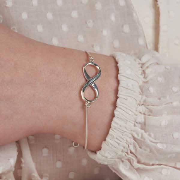 Infinity Ashes Bracelet | Ashes Bracelet | Featherlings UK