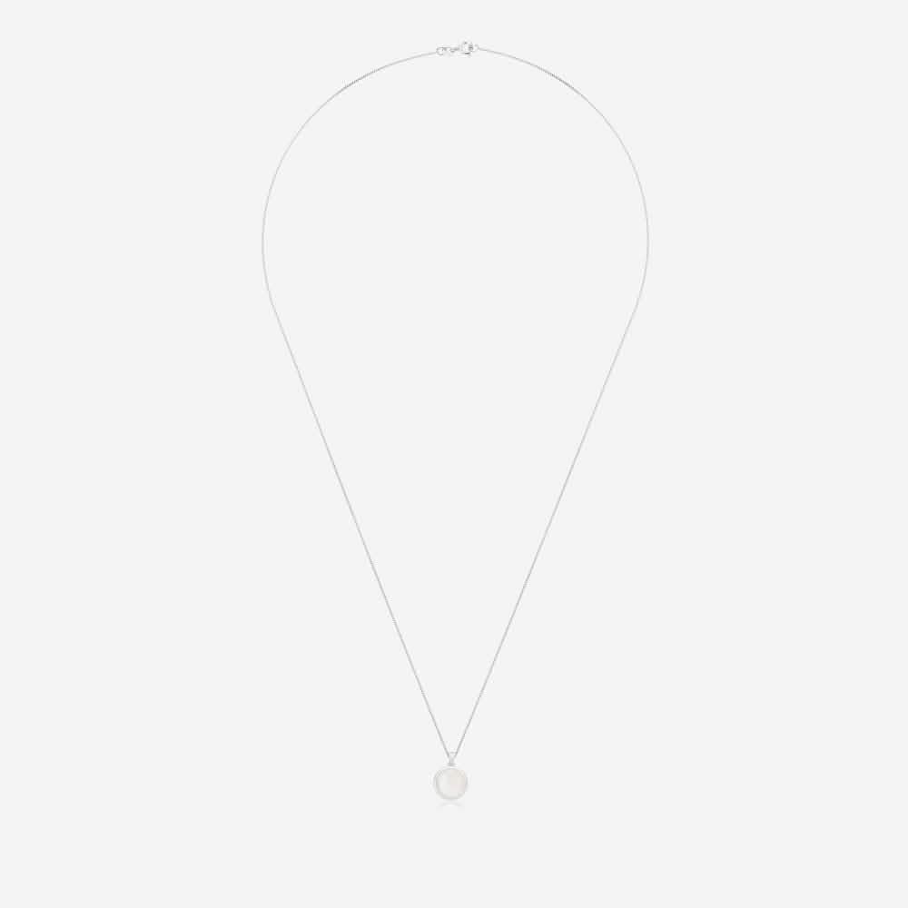 Large Round Breast Milk Necklace | Breast Milk Necklace | Featherlings UK