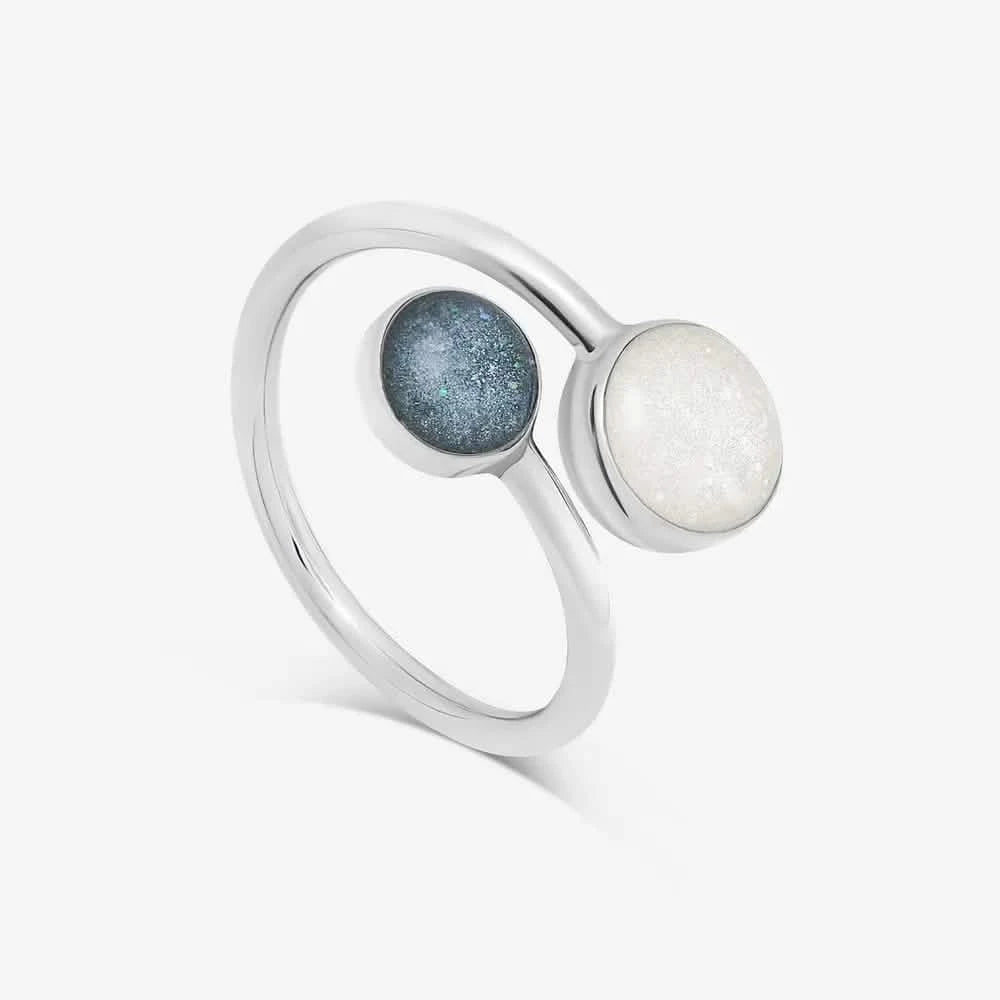 Double Ashes Ring | Ashes Rings | Featherlings UK