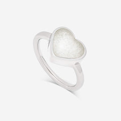 Heart Breast Milk Ring | Breast Milk Ring | Featherlings UK