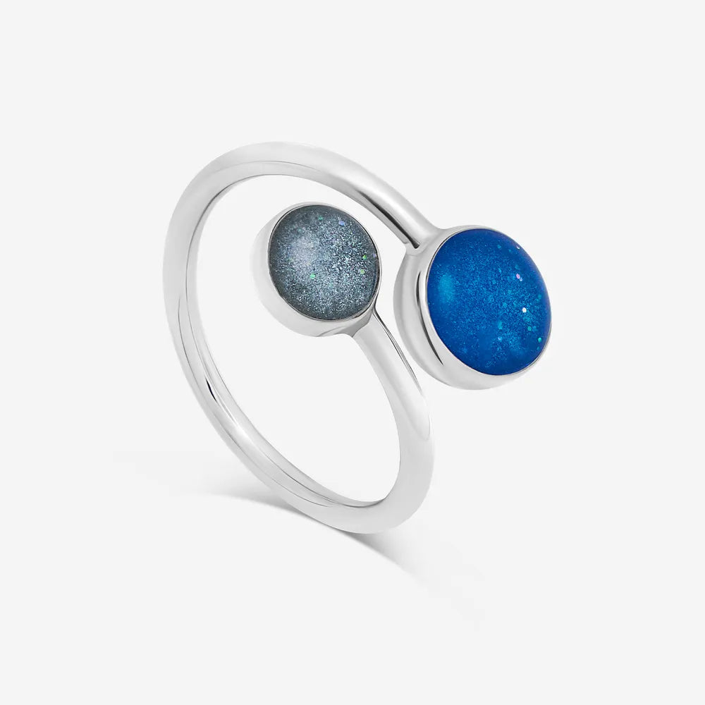 Double Ashes Ring | Ashes Rings | Featherlings UK