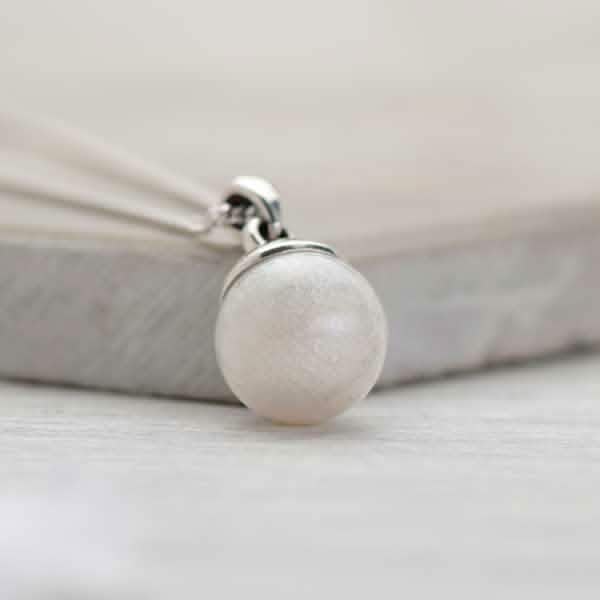 Sphere Breast Milk Necklace | Breast Milk Necklace | Featherlings UK