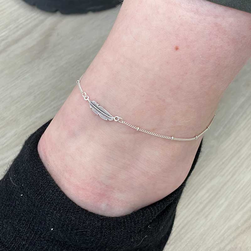 Welded Permanent Anklet |  | Featherlings UK