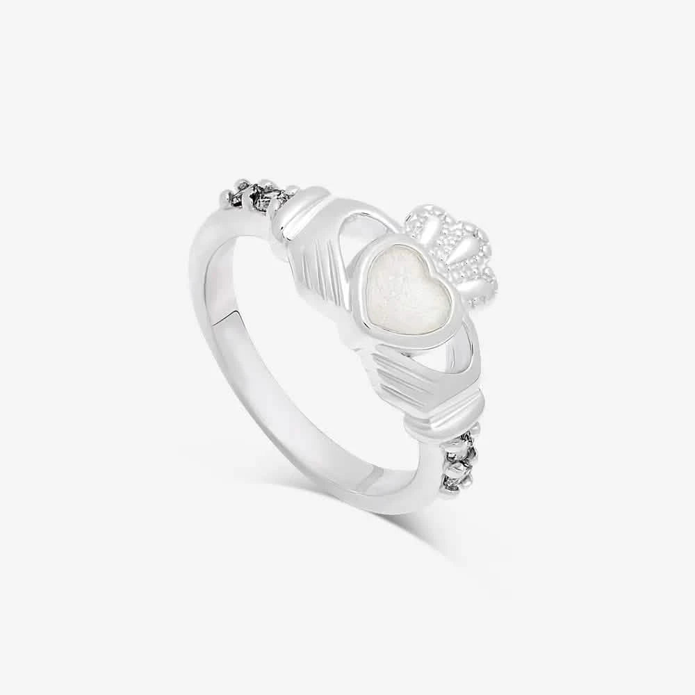 Claddagh Ashes Ring | Ashes Rings | Featherlings UK