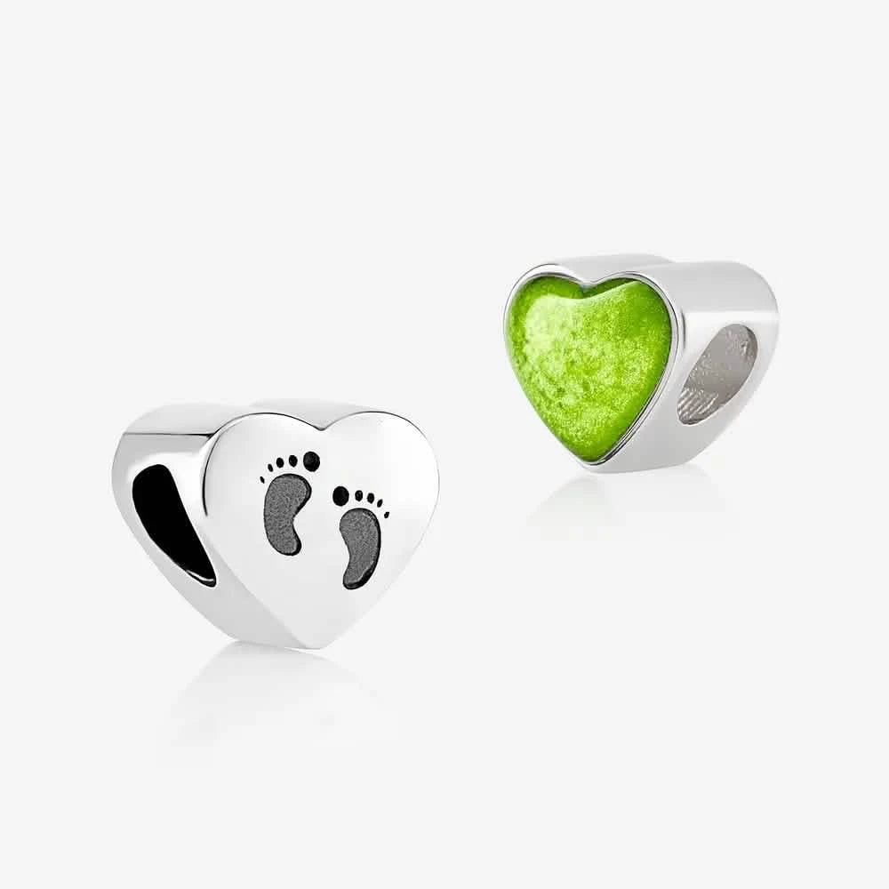 Foot Prints Ashes Charm | Ashes Charms | Featherlings UK