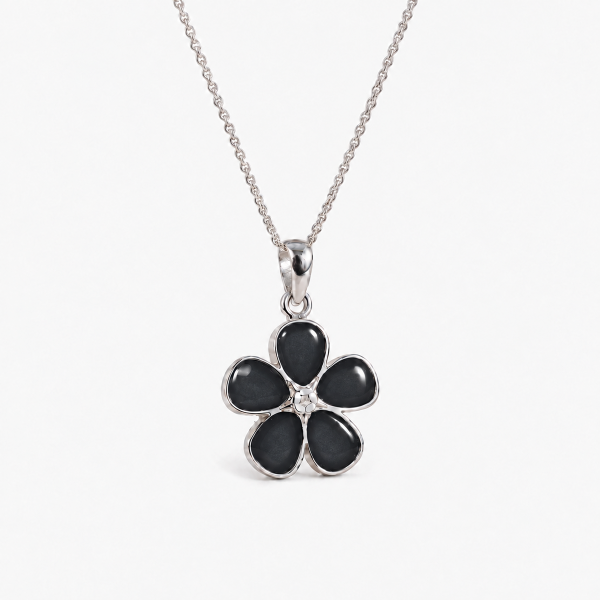 Forget-Me-Not Ashes Necklace – midnight – ashes hidden