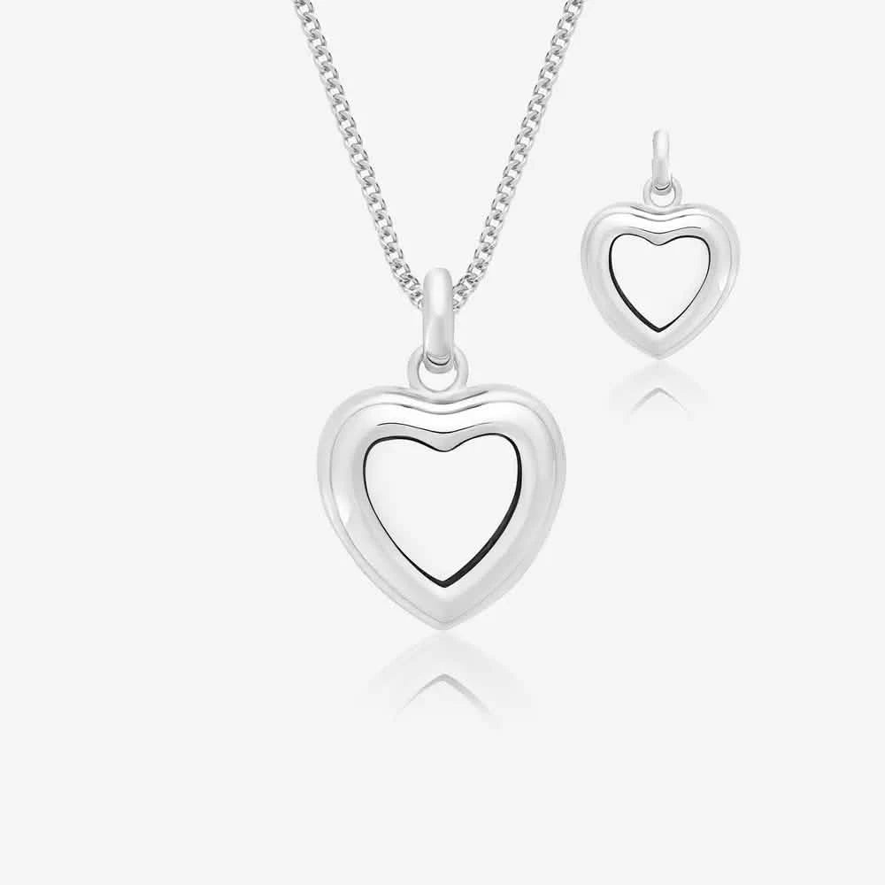 Glass Heart Locket | Photo Locket | Featherlings UK