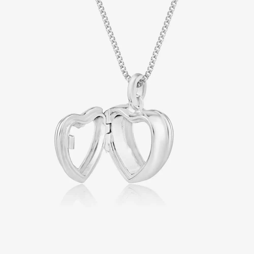 Glass Heart Locket | Photo Locket | Featherlings UK