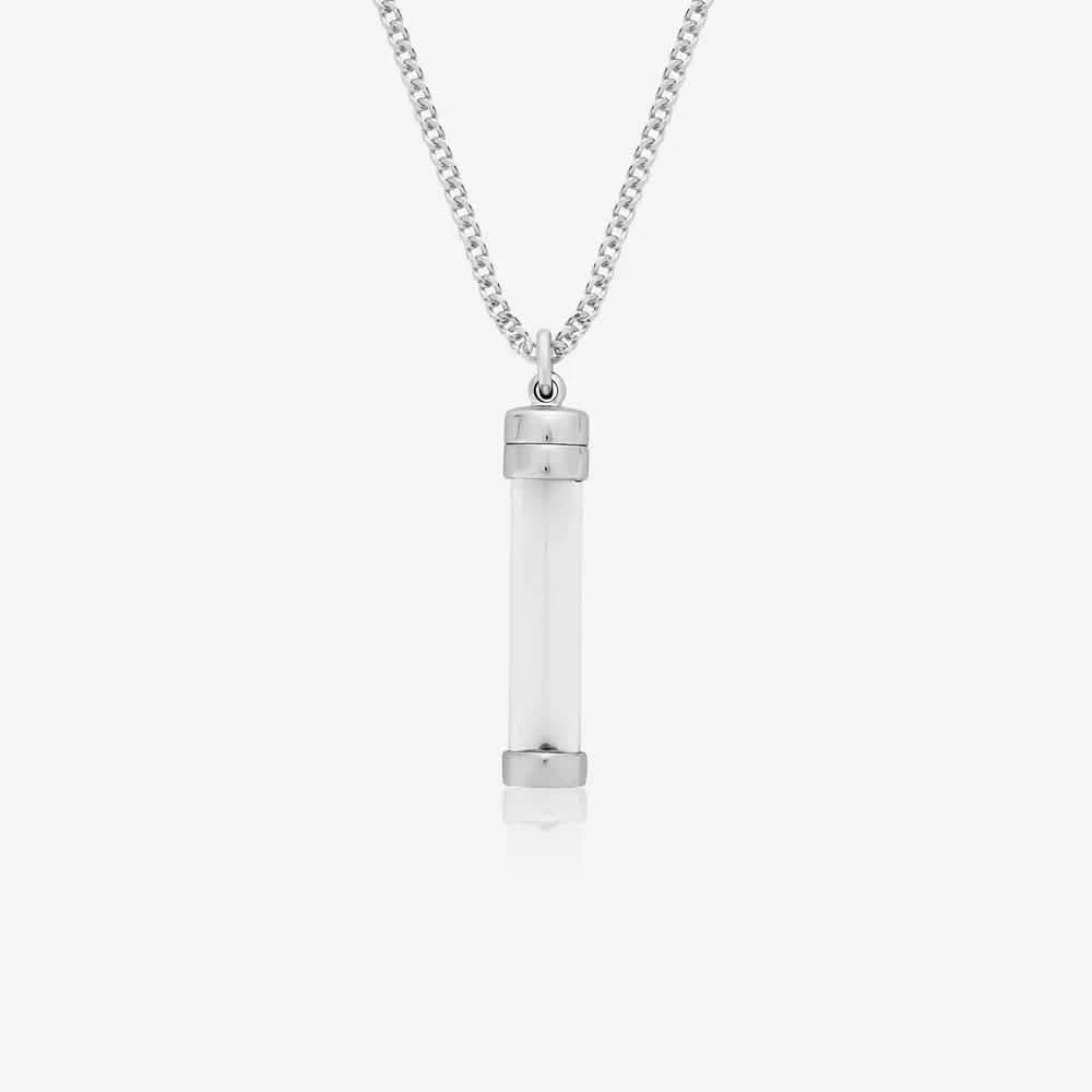 Glass Vial Memorial Locket | Photo Locket | Featherlings UK