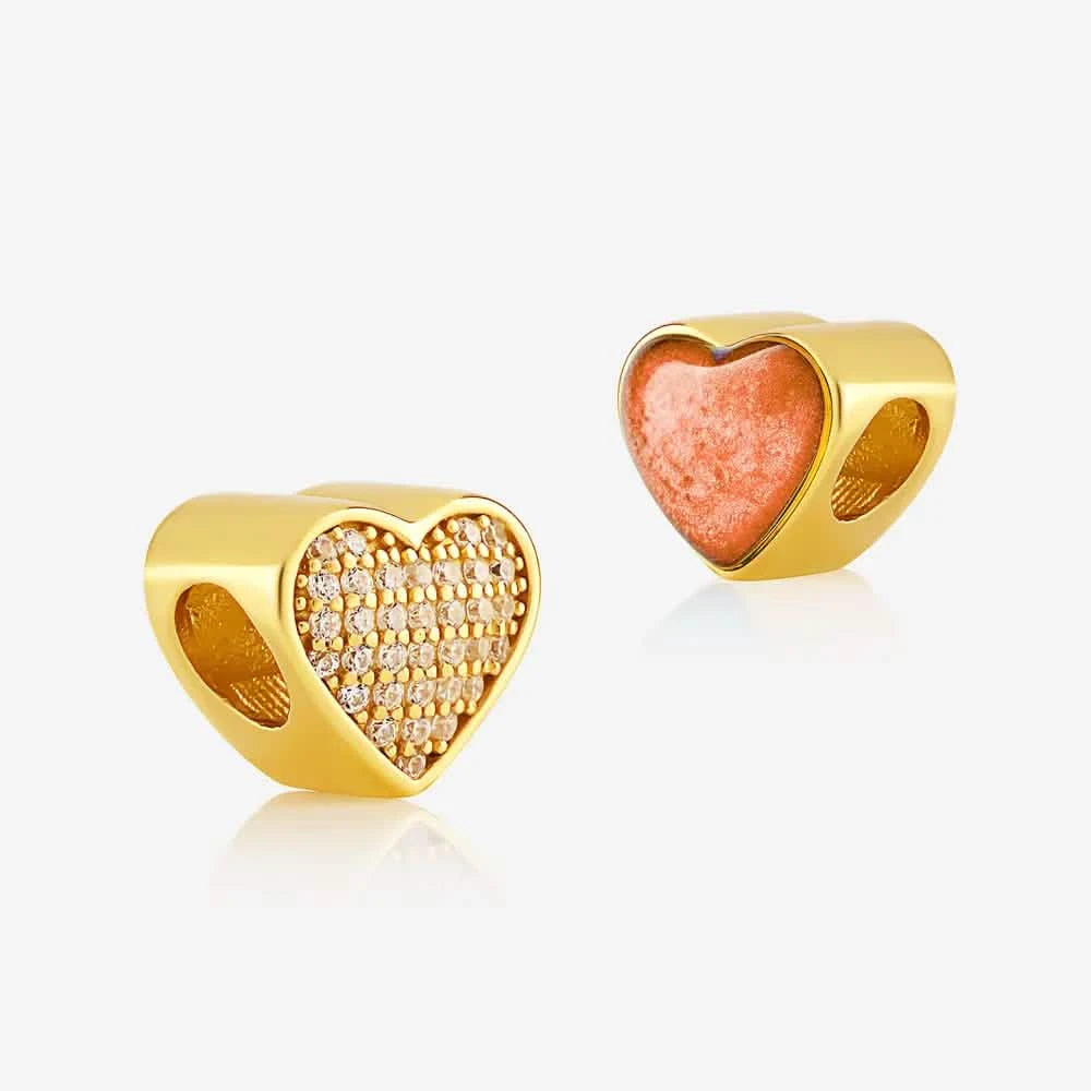 Gold Crystal Ashes Charm | Ashes Charms | Featherlings UK