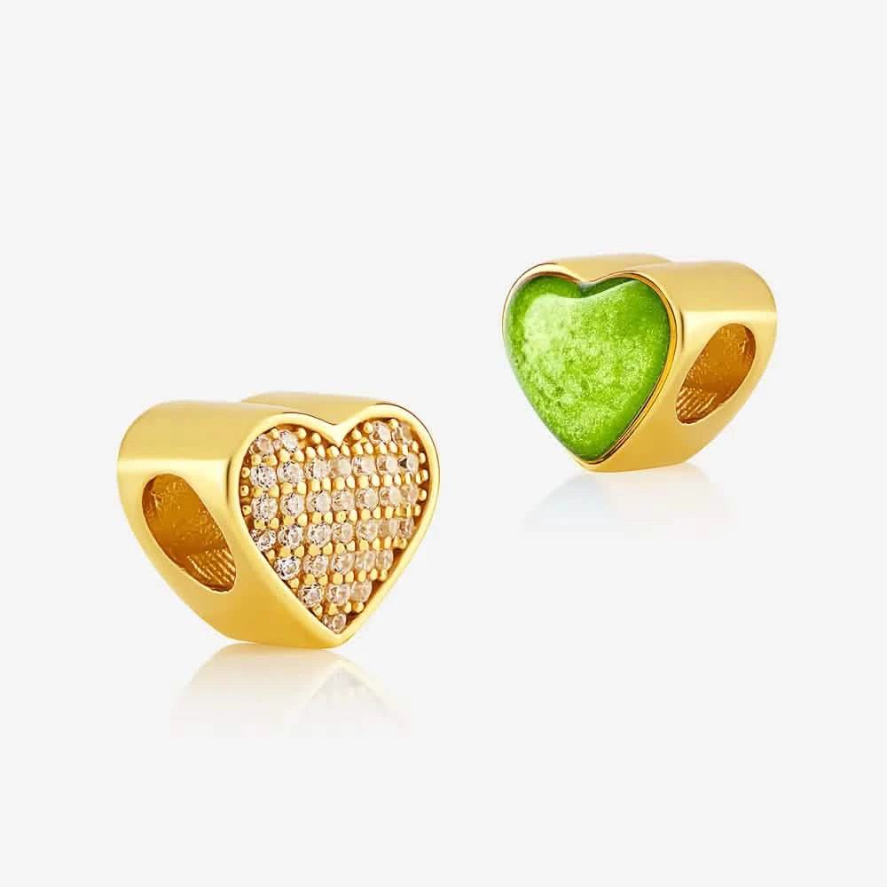 Gold Crystal Ashes Charm | Ashes Charms | Featherlings UK