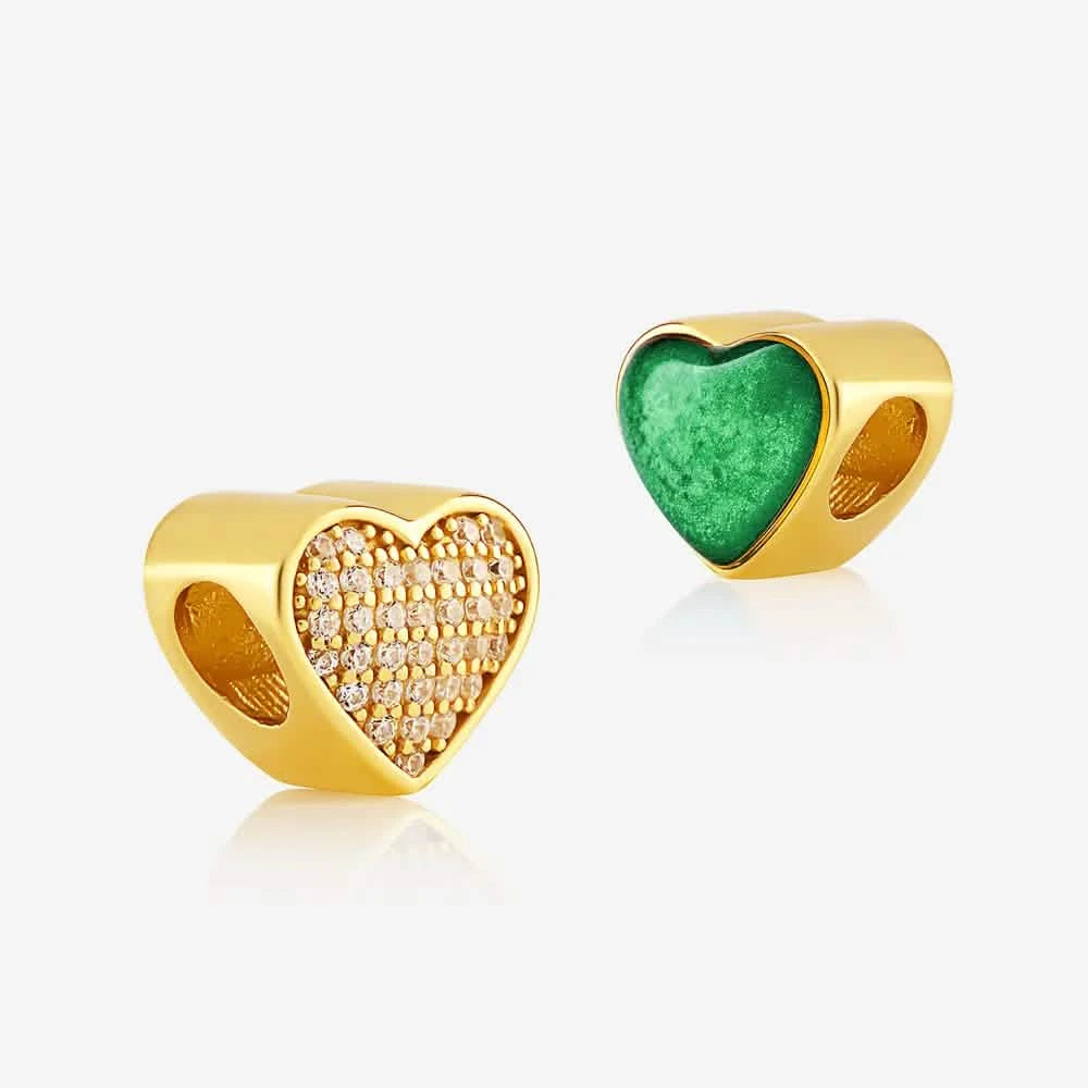 Gold Crystal Ashes Charm | Ashes Charms | Featherlings UK