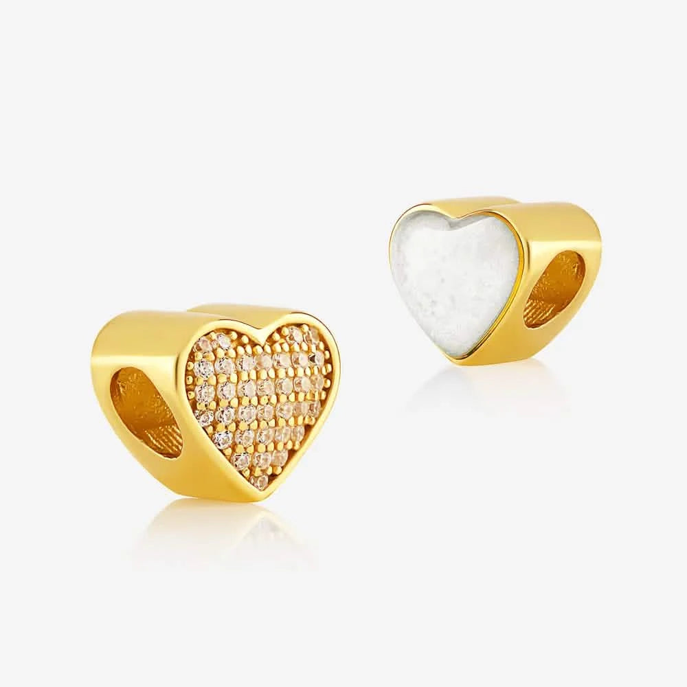 Gold Crystal Ashes Charm | Ashes Charms | Featherlings UK