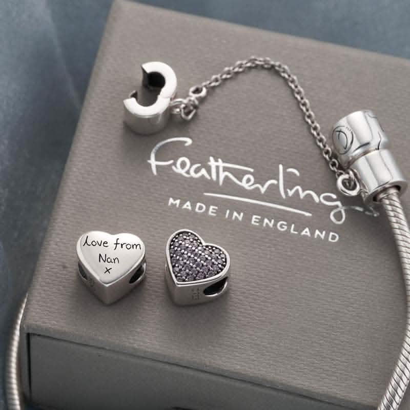 Handwriting Crystal Charm | Photo Charms | Featherlings UK