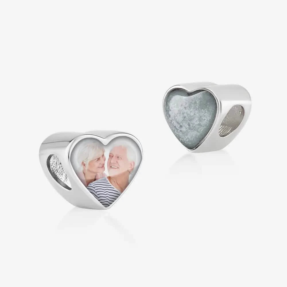 Ashes Memorial Photo Charm | Ashes Charms | Featherlings UK