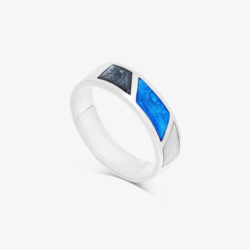 Triple Ashes Ring | Ashes Rings | Featherlings UK