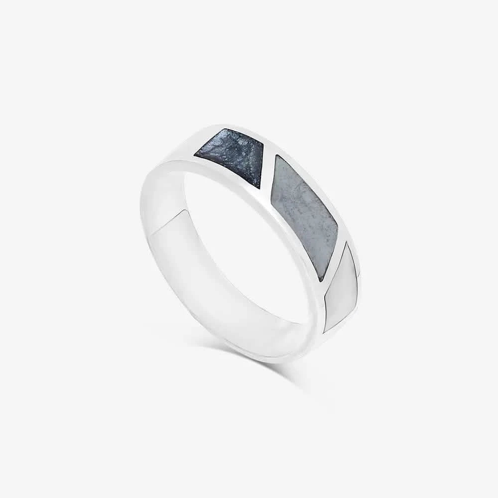 Triple Ashes Ring | Ashes Rings | Featherlings UK