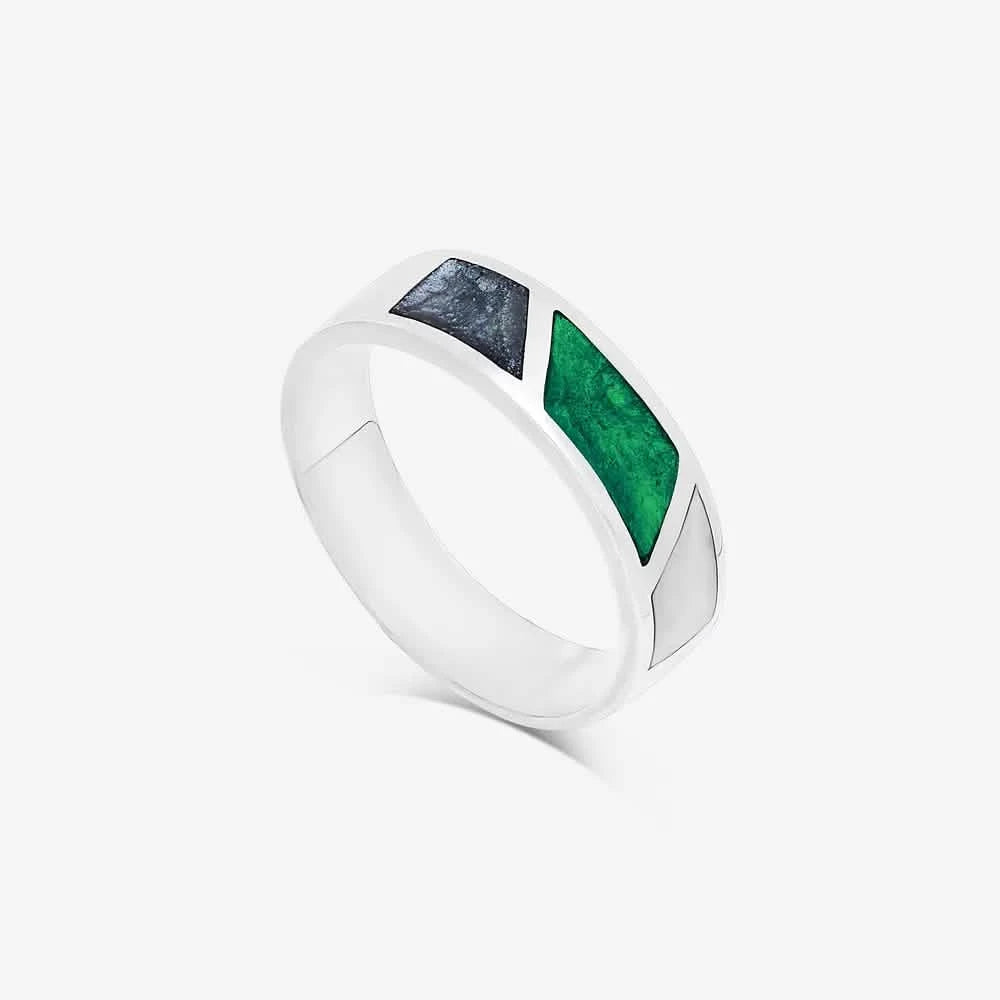 Triple Ashes Ring | Ashes Rings | Featherlings UK
