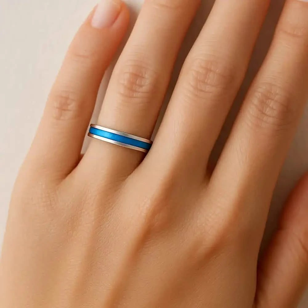 Eternal Ashes Channel Ring | Ashes Rings | Featherlings UK
