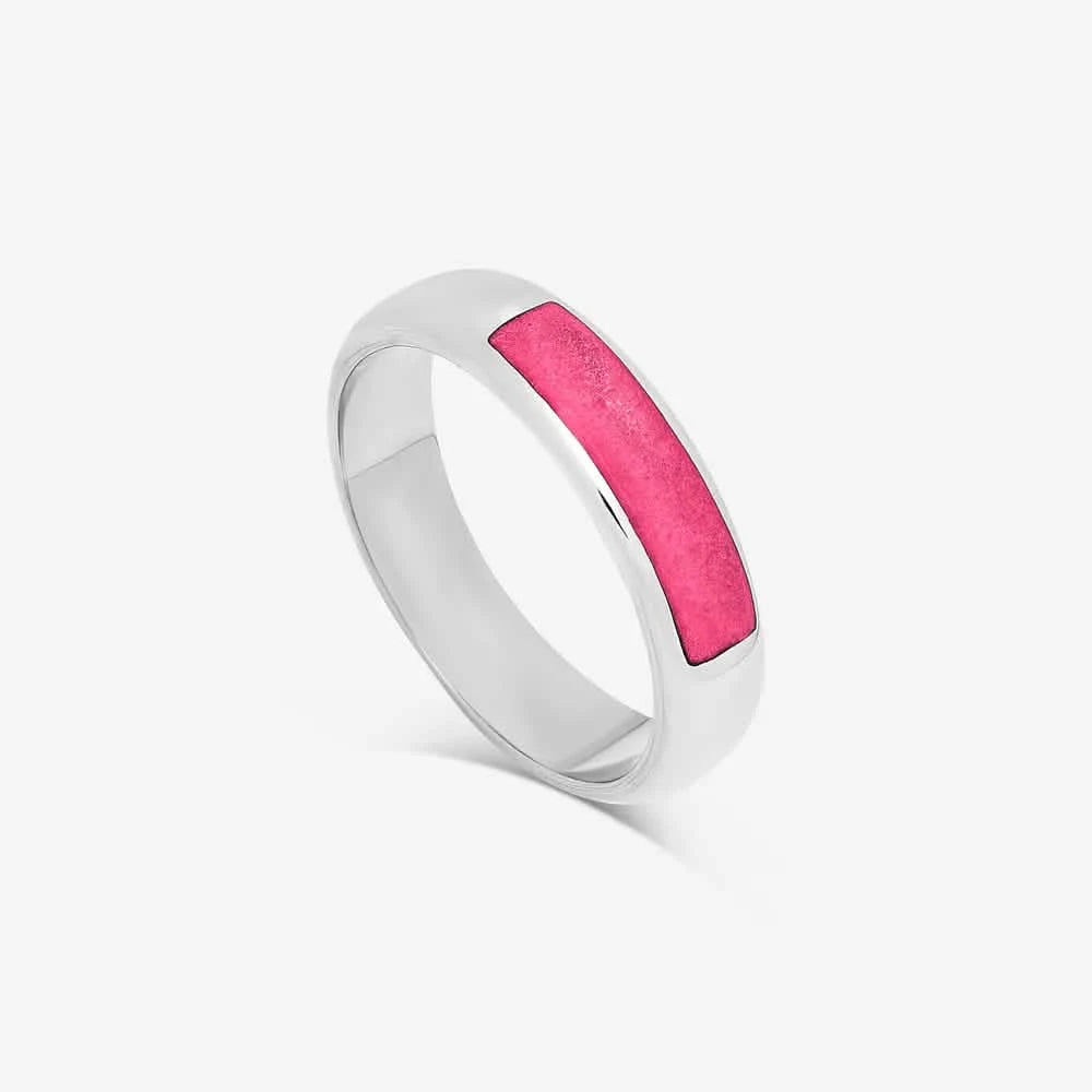 Mens Channel Ashes Ring | Ashes Rings | Featherlings UK