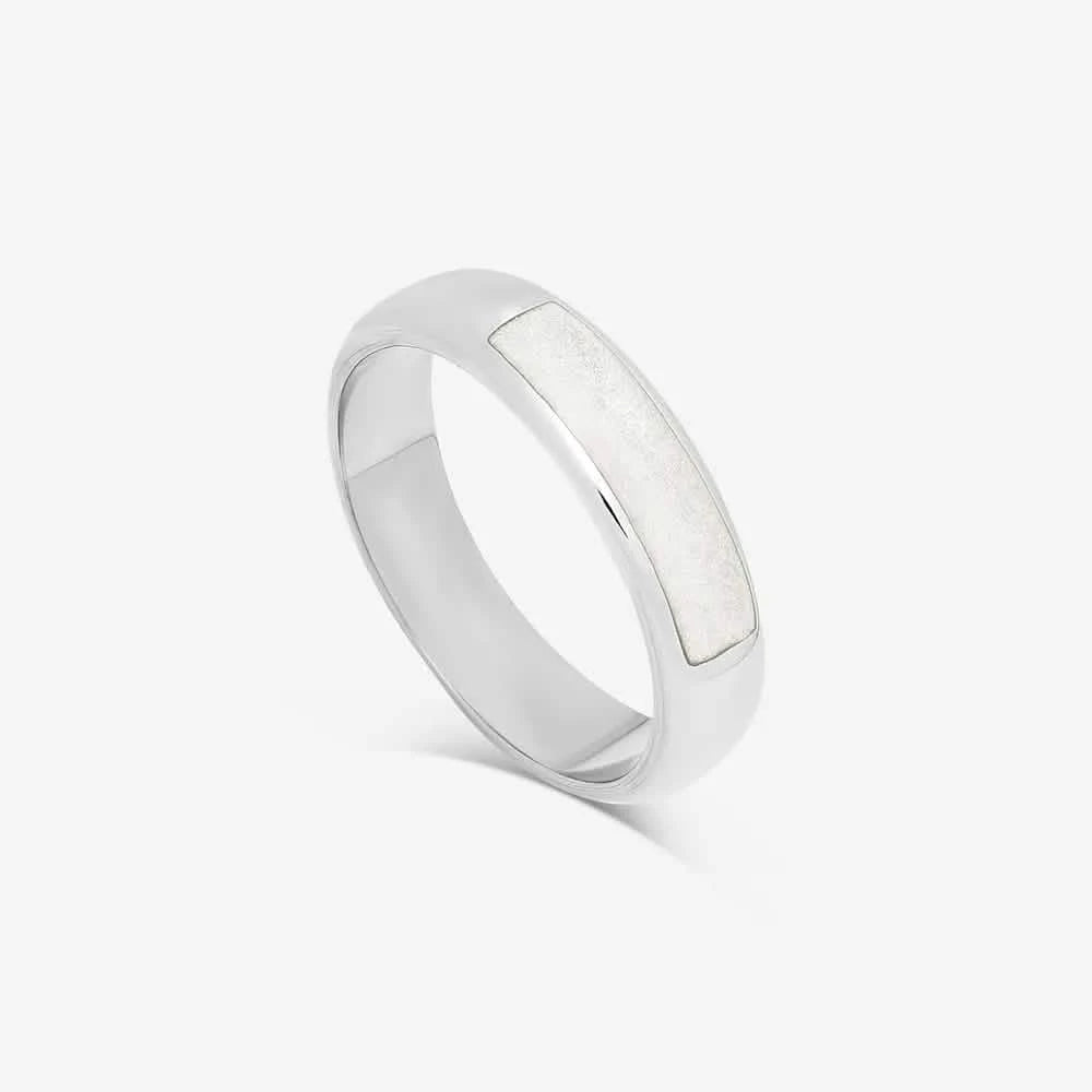 Mens Channel Ashes Ring | Ashes Rings | Featherlings UK