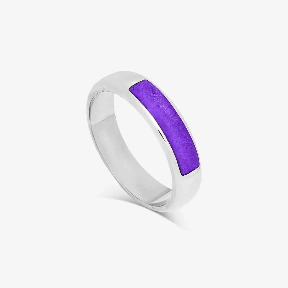 Mens Channel Ashes Ring | Ashes Rings | Featherlings UK