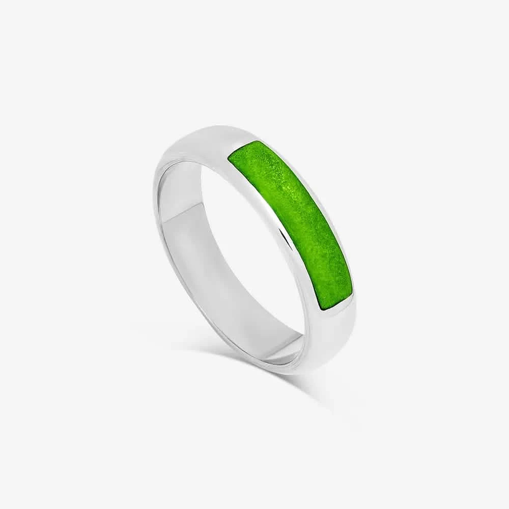 Mens Channel Ashes Ring | Ashes Rings | Featherlings UK