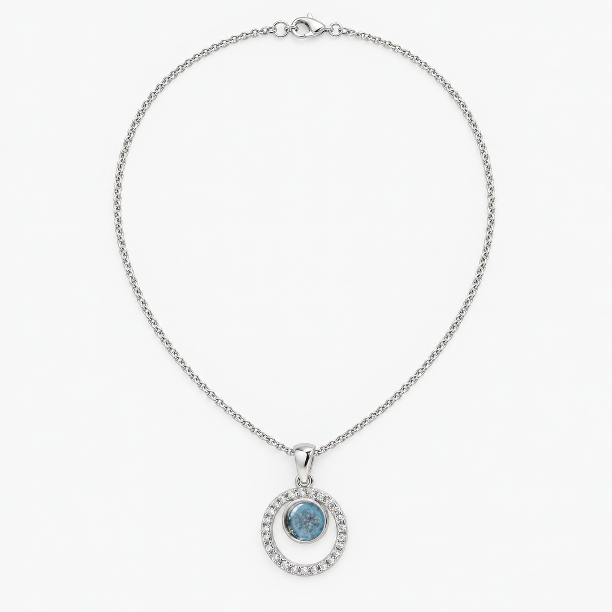 Orbit Halo Ashes Necklace — chain