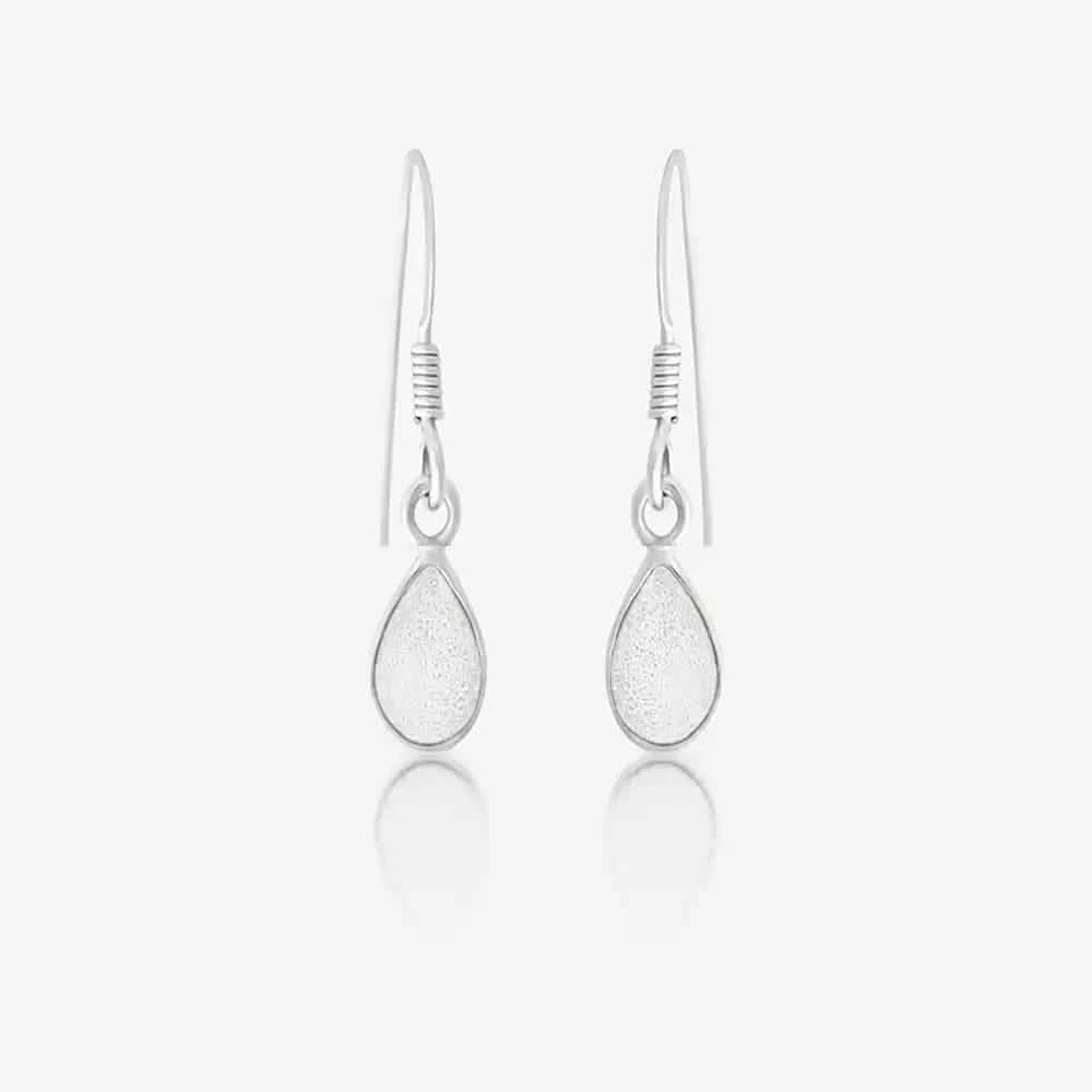 Tear Drop Ashes Earrings | Ashes Charms | Featherlings UK