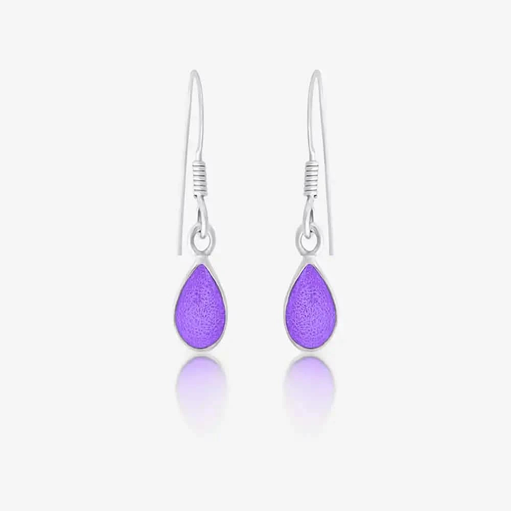 Tear Drop Ashes Earrings | Ashes Charms | Featherlings UK