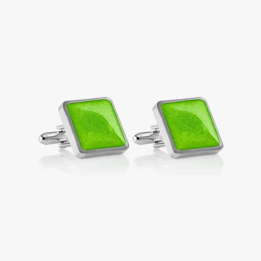 Square Ashes Cufflinks | Ashes Cufflinks | Featherlings UK