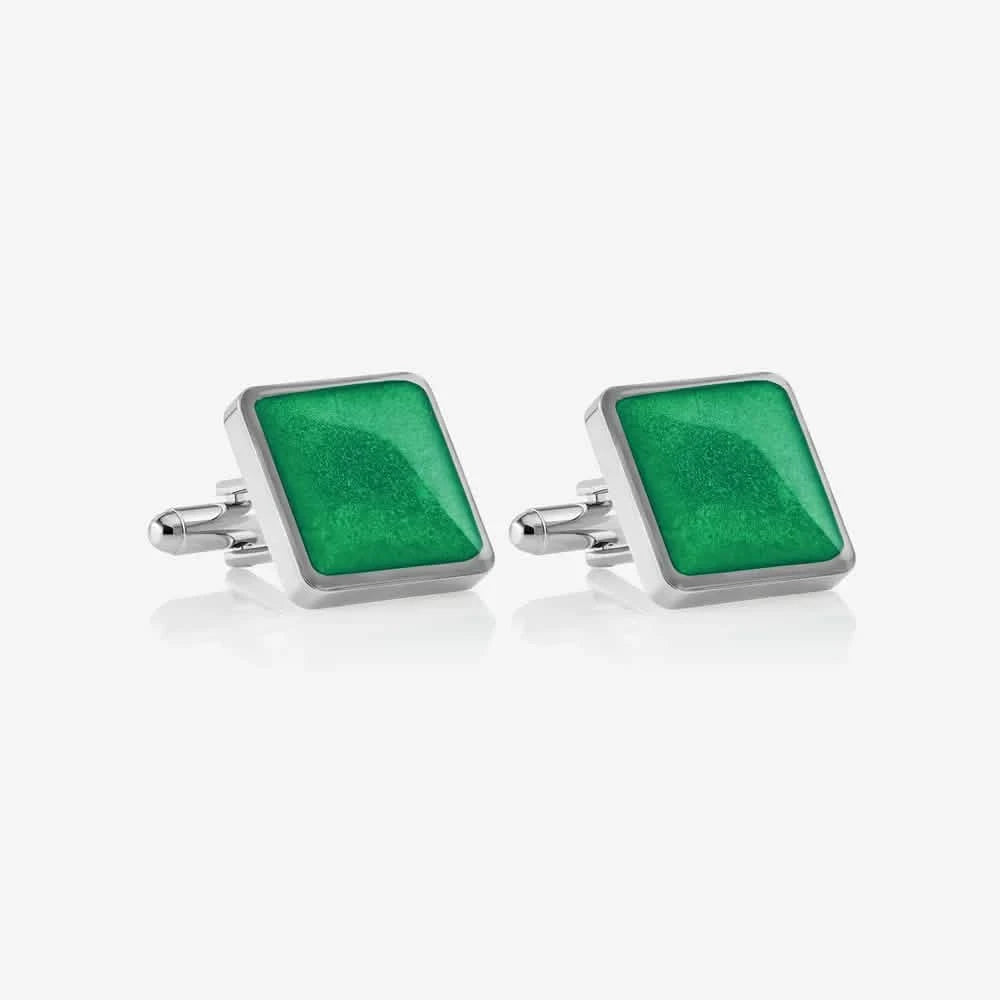 Square Ashes Cufflinks | Ashes Cufflinks | Featherlings UK