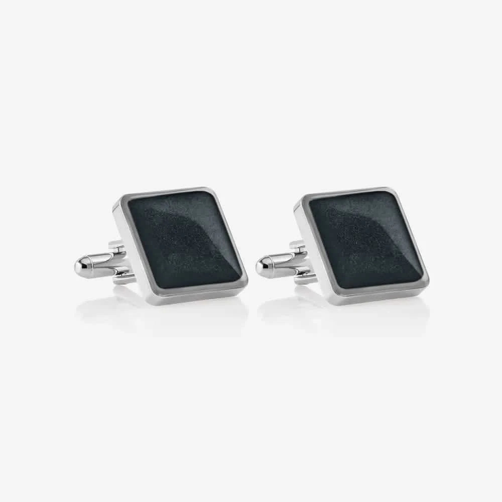 Square Ashes Cufflinks | Ashes Cufflinks | Featherlings UK