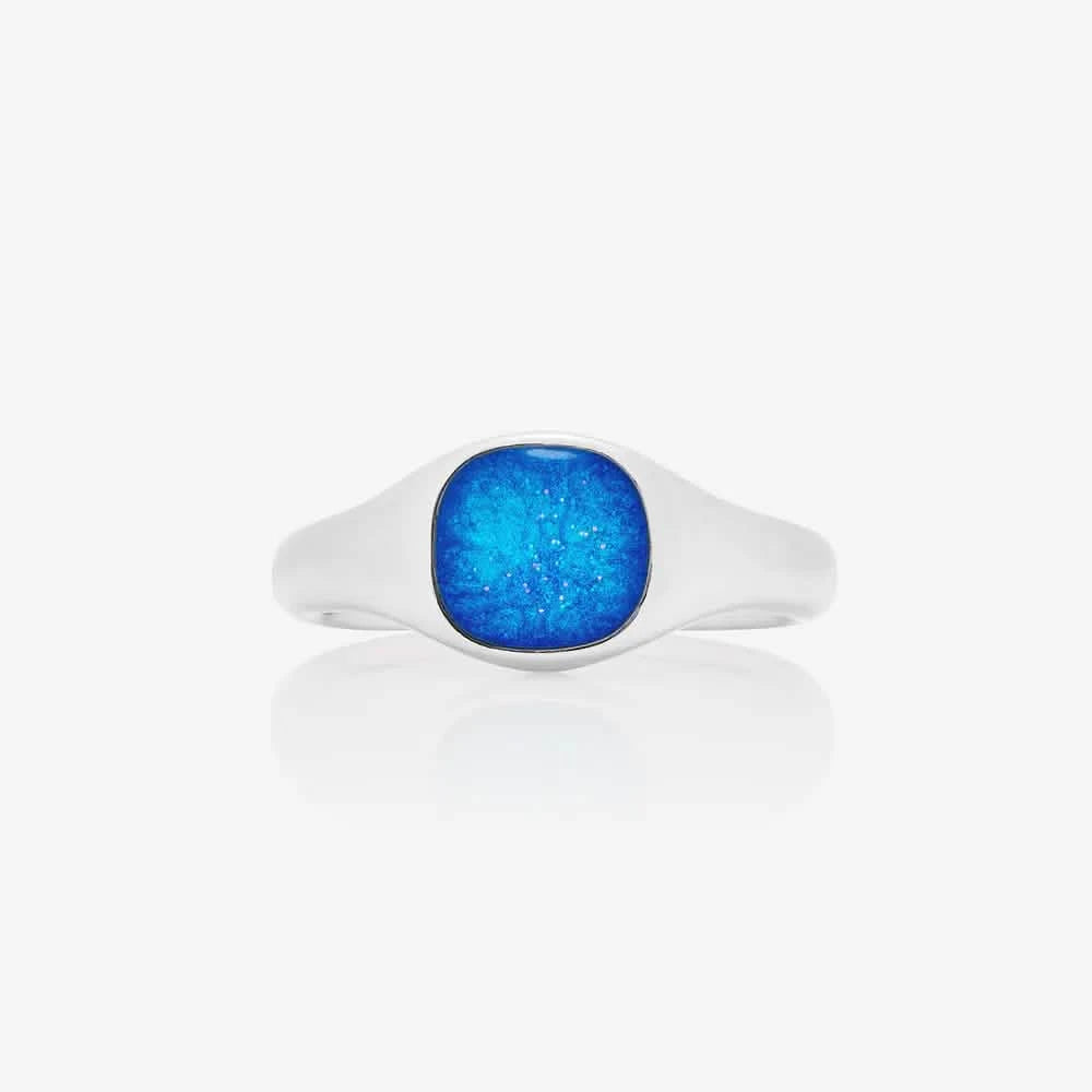 Signet Ashes Ring | Ashes Rings | Featherlings UK