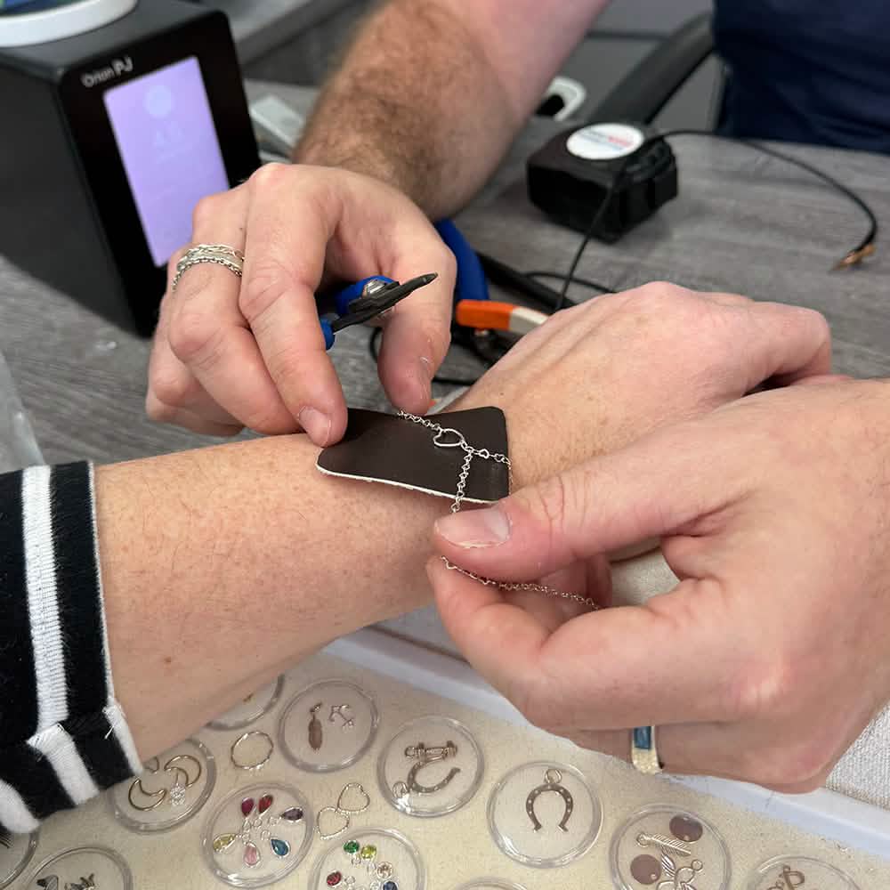 Permanent Welded Jewellery Experience for Two | | Featherlings UK