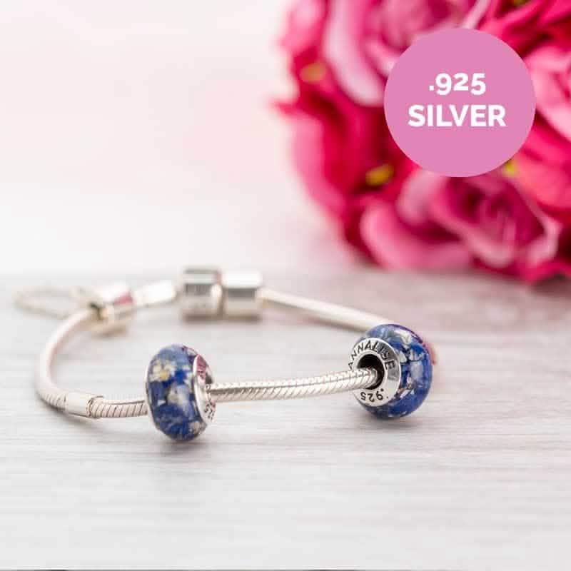 Dried Flowers Charm | Dried Flower Jewellery | Featherlings UK